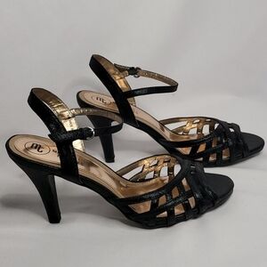 MOOTSIES Tootsies Black Shimmer Evening Shoes
